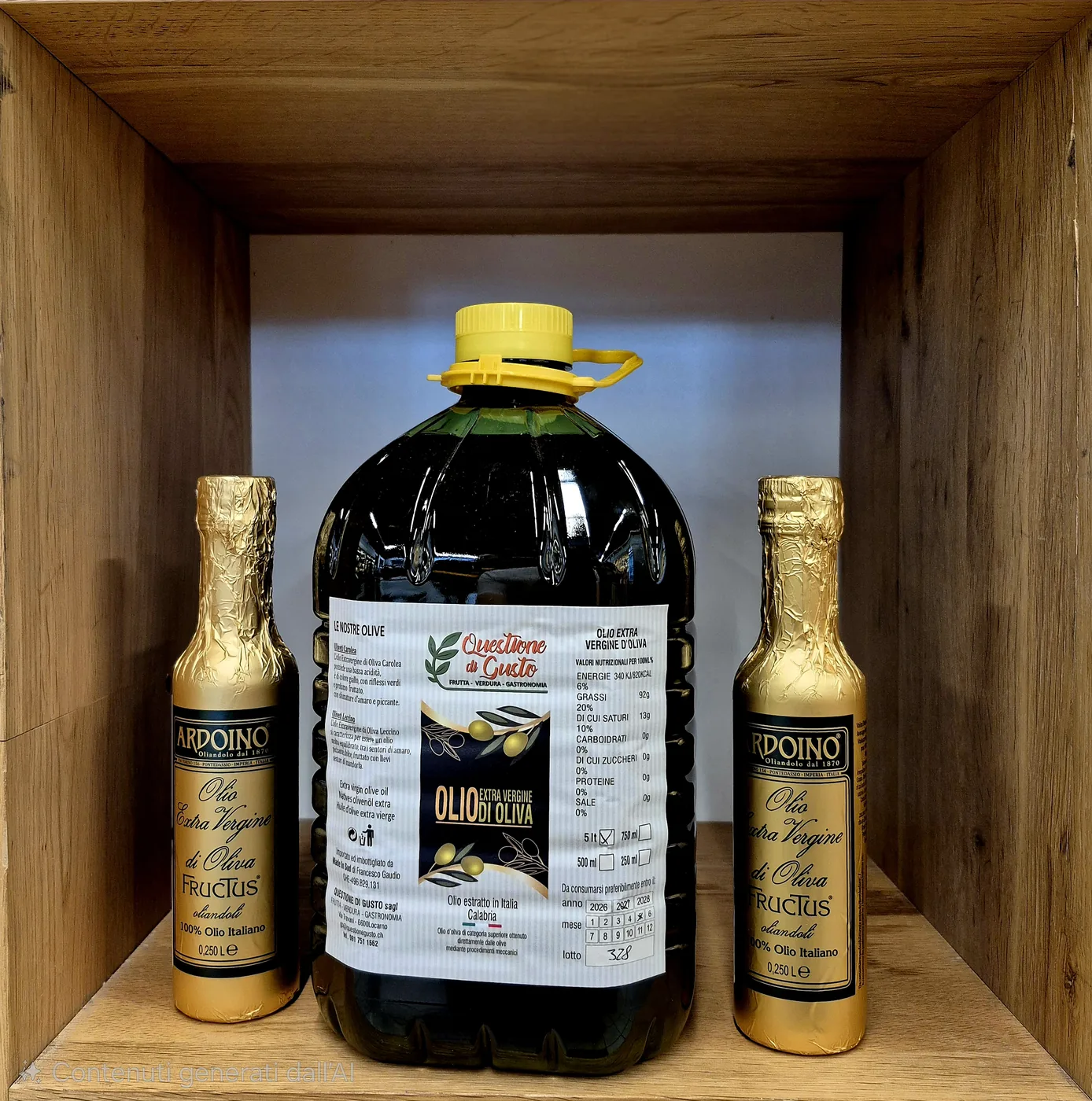 Olio extra vergine di oliva Calabria